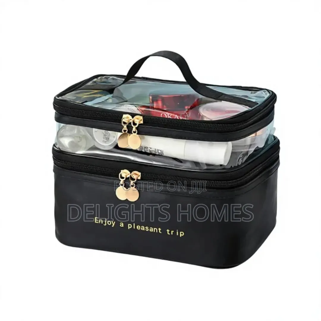 Double Layer PVC Cosmetic Bag_ko