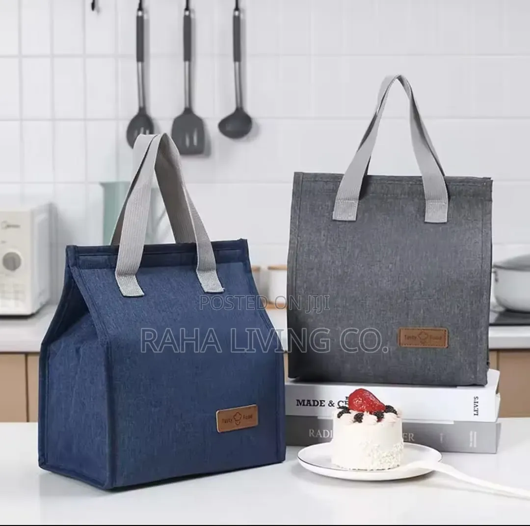 Insulated Tote Lunch Bag | Oxford | 25.5x22.5x13cm