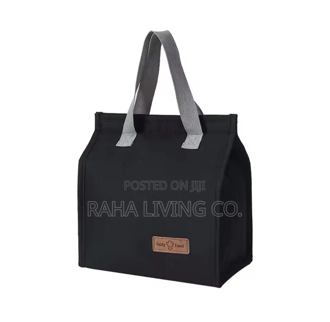 Insulated Tote Lunch Bag | Oxford | 25.5x22.5x13cm