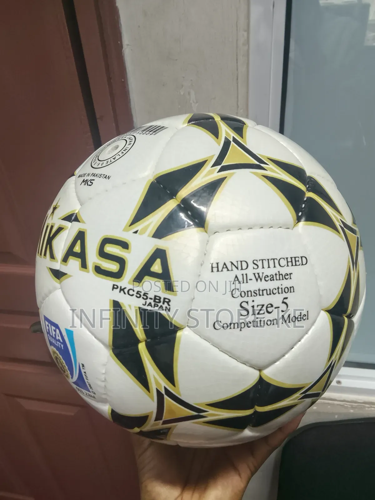 Fifa Quality All Weather Size 5 Mikasa Soccer Ball