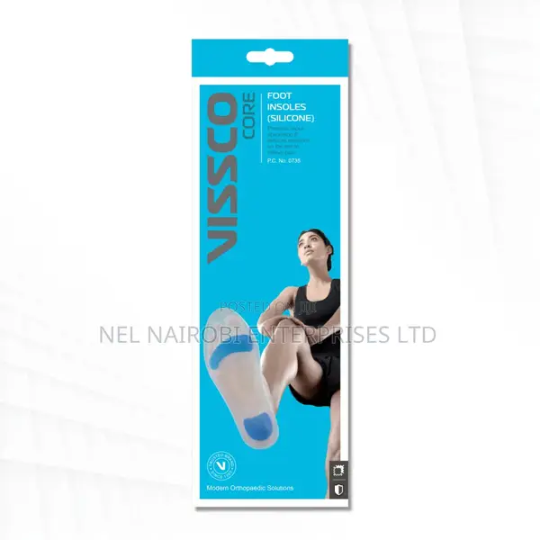 Silicone Insoles With Dual Gel for Sports (Pair)
