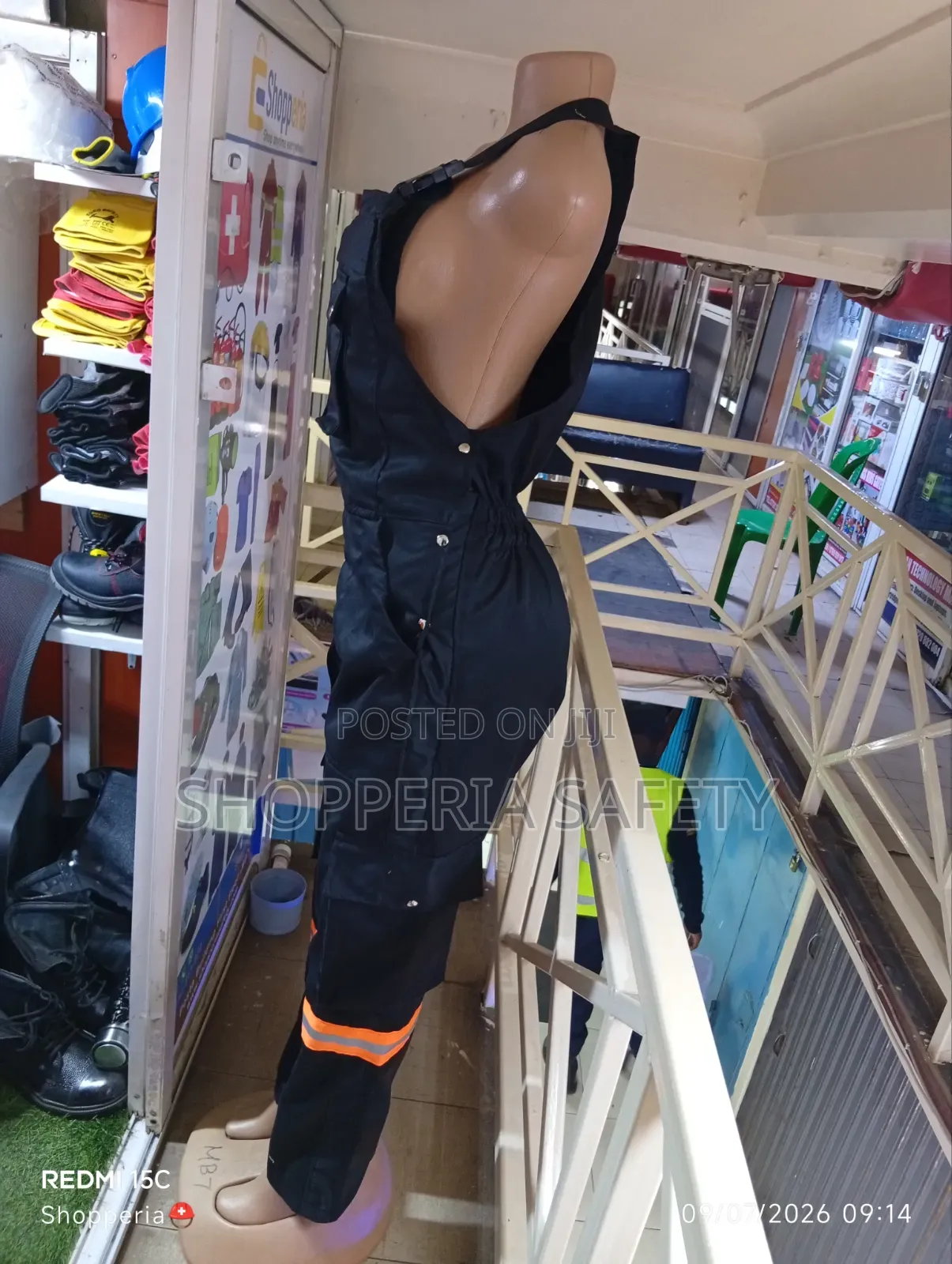 Black Dungaree