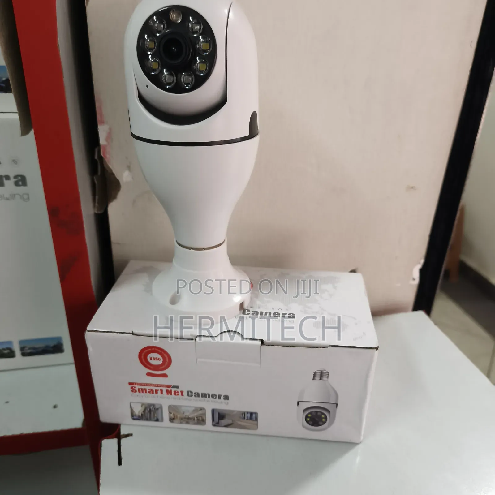 Bulb CCTV V380 Single Bulb Cameras Available in Stock for Security