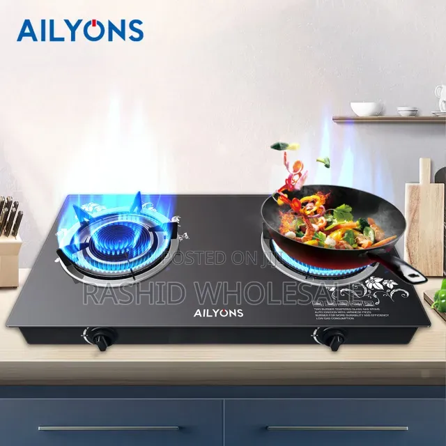 Auto Ignition Ailyons 2burner Infrared. Cooker. New