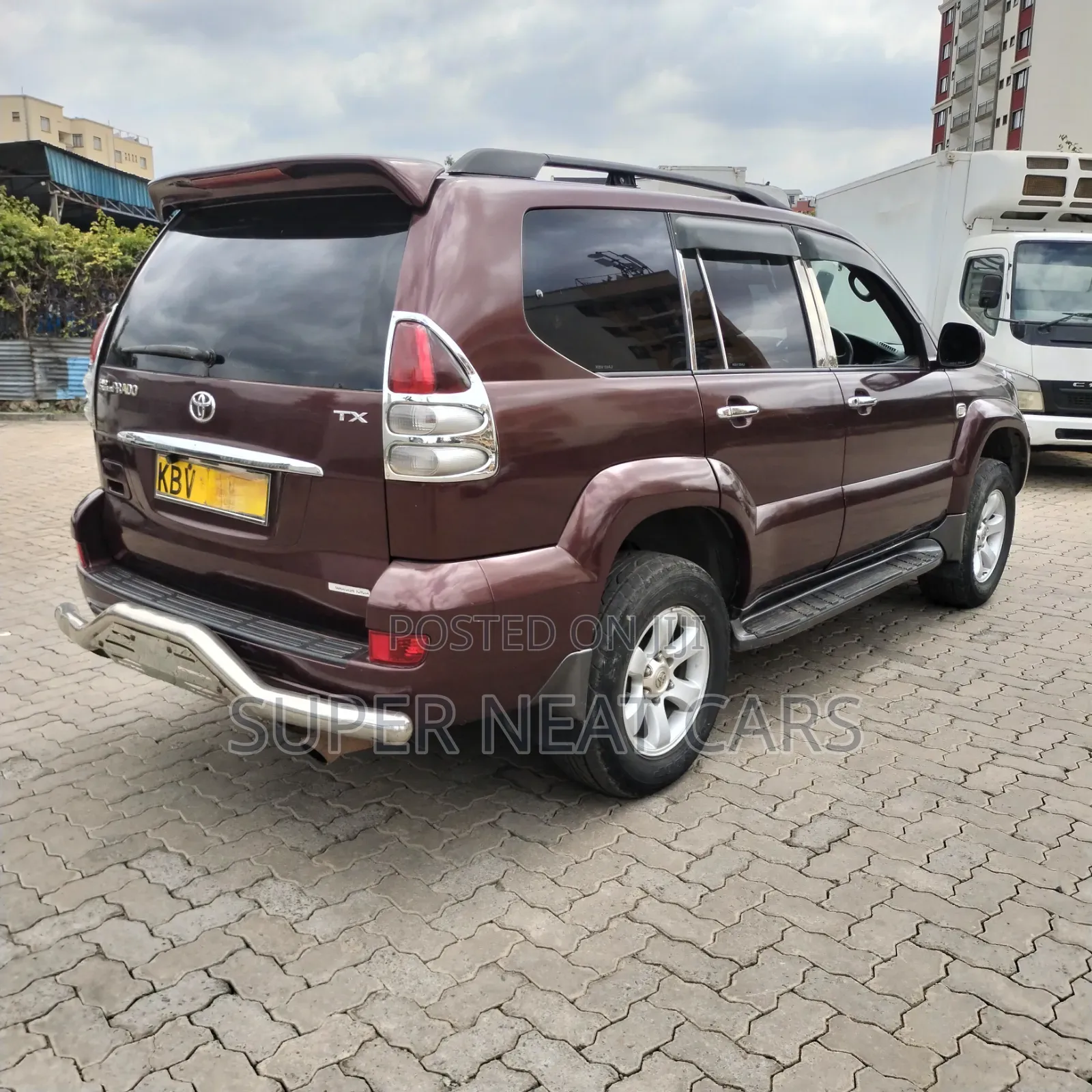 Toyota Land Cruiser Prado 2006 Burgundy