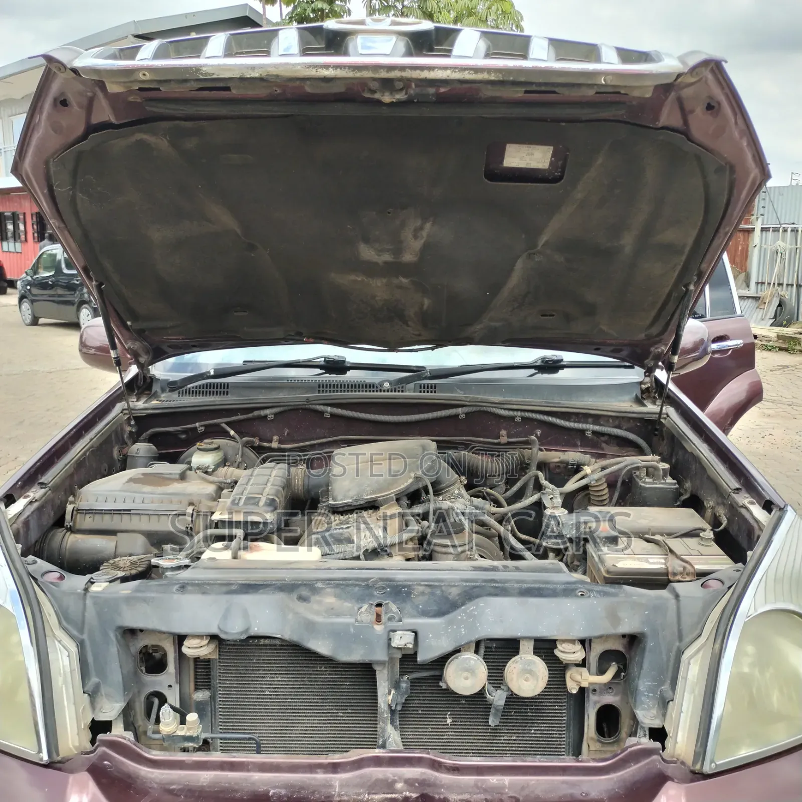 Toyota Land Cruiser Prado 2006 Burgundy