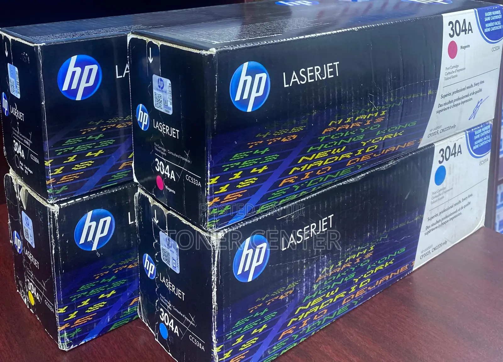 Genuine Hp 304a Cyan (Cc531a) High-Quality Laser Toner Cartridge