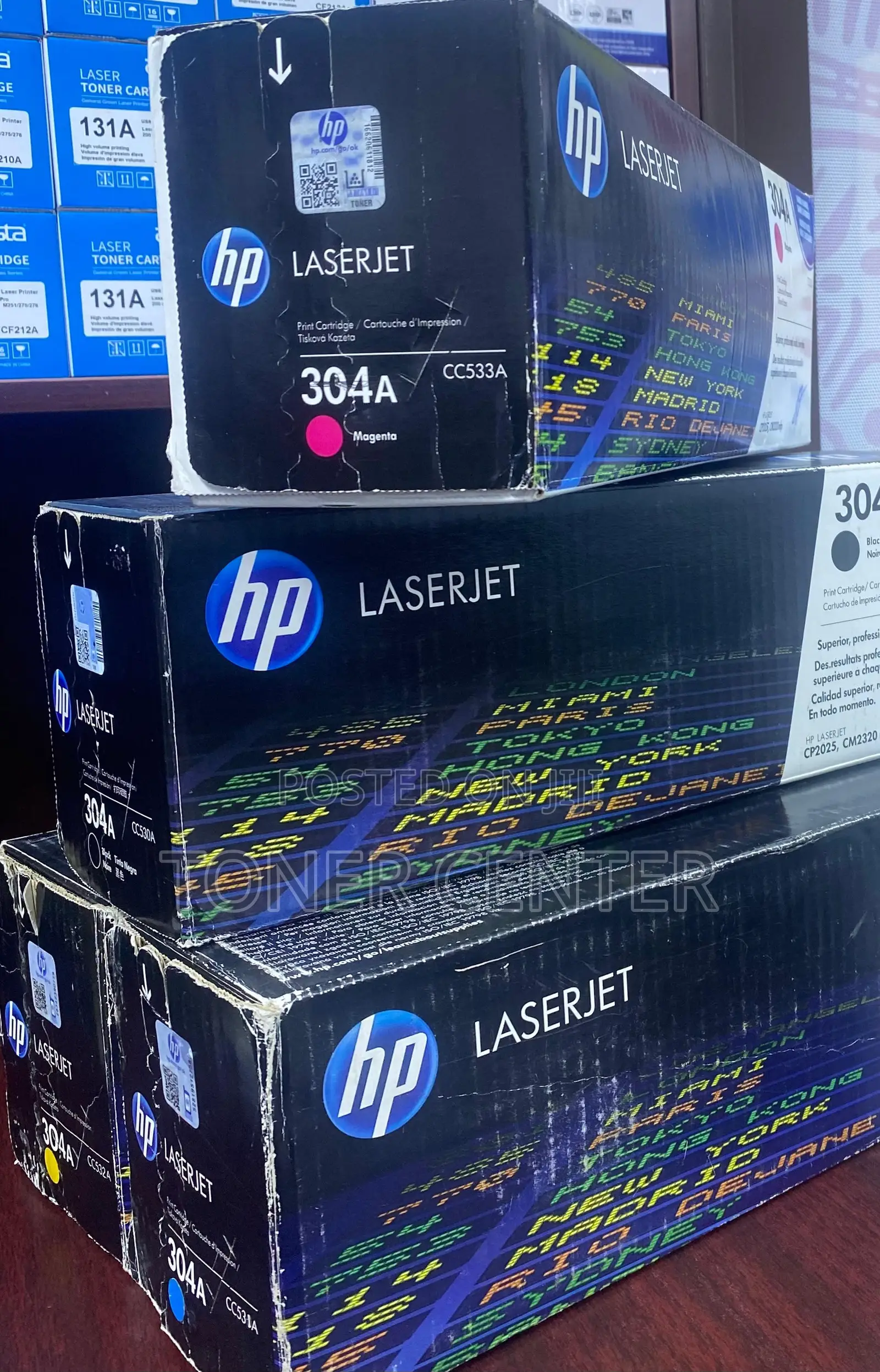 Hp 304a (Cc530a) Black Toner for Color Laserjet Cp2025 Cm2320