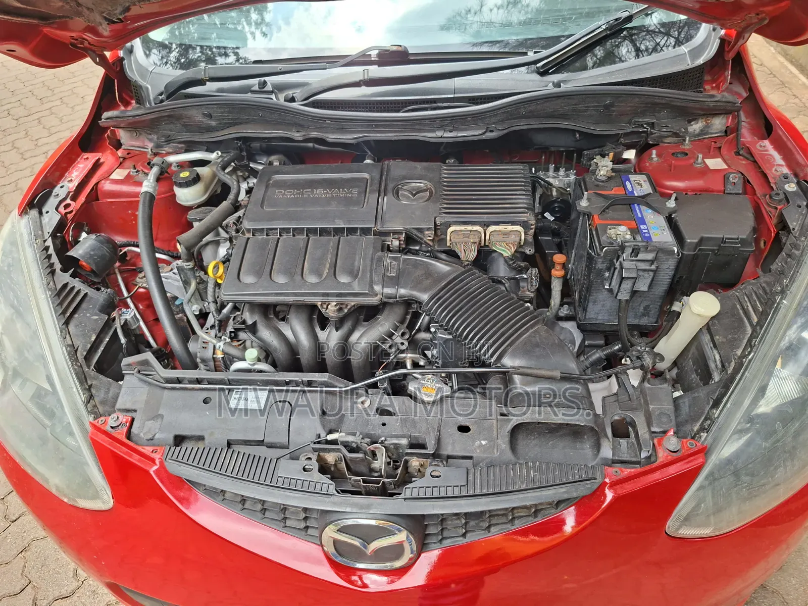 Mazda Demio 2011 Red