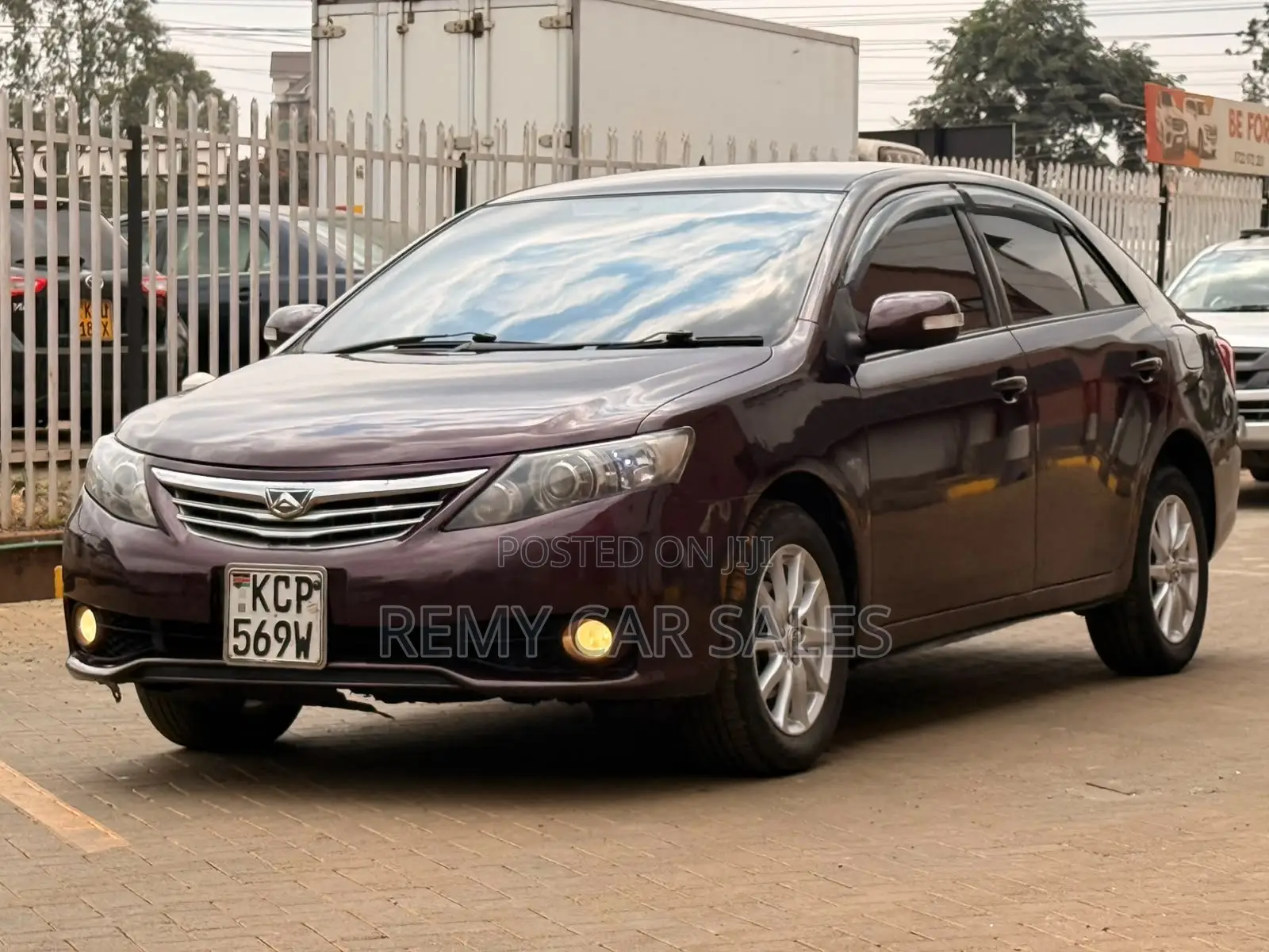 Toyota Allion 2010 Burgundy