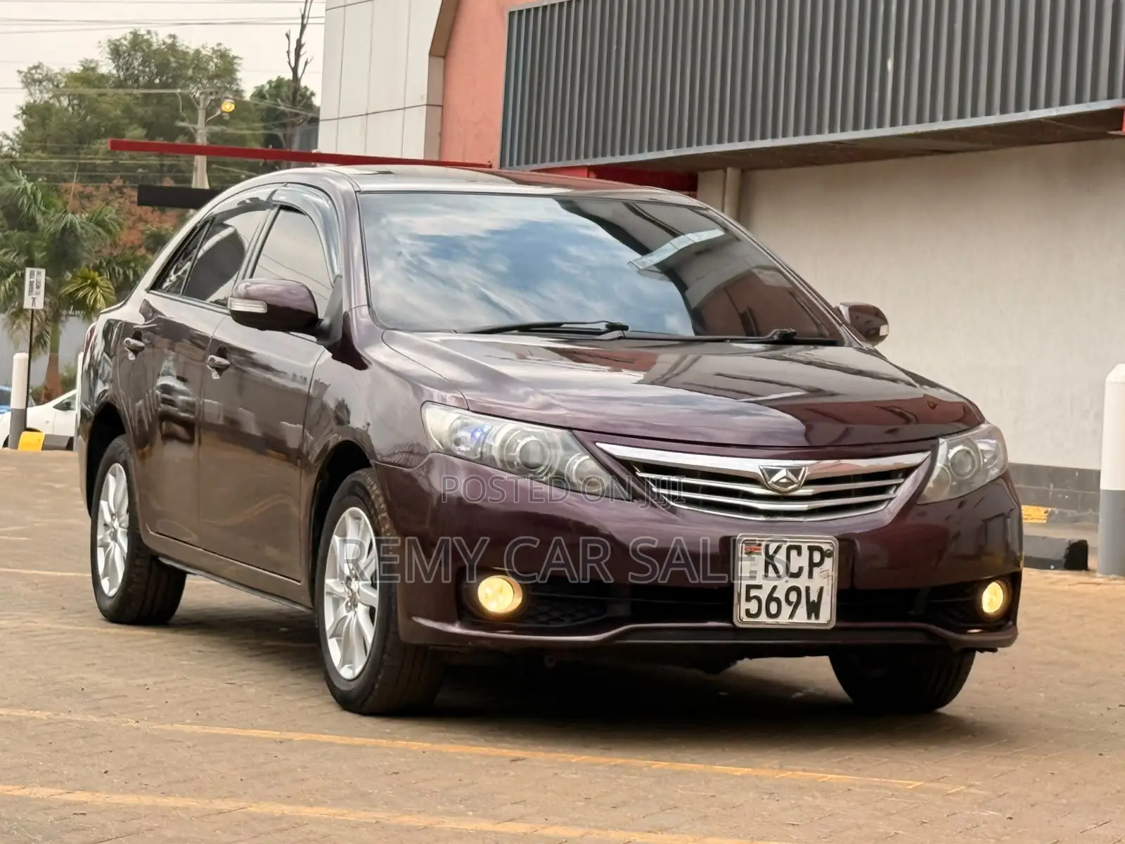 Toyota Allion 2010 Burgundy
