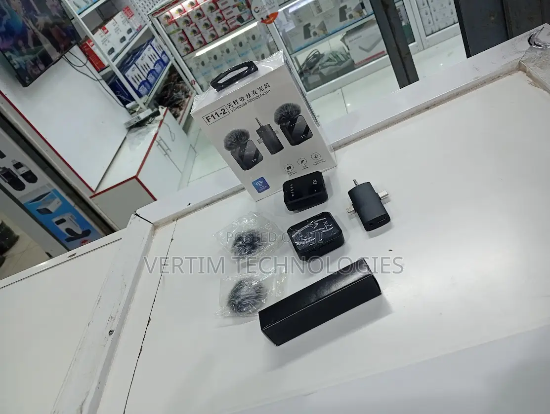 F11 Plug-and-Play Wireless Microphone With Receiver