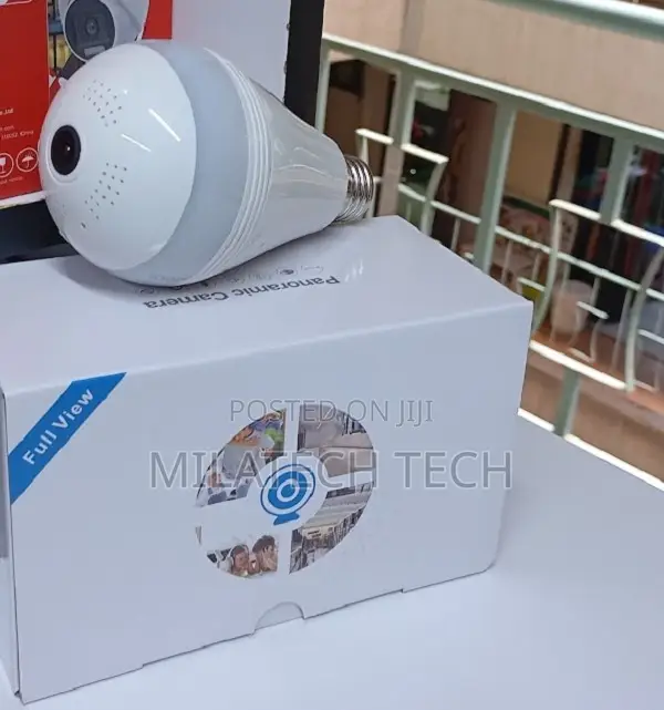 Bulb Camera Wifi 360° Home Surveillance Camera