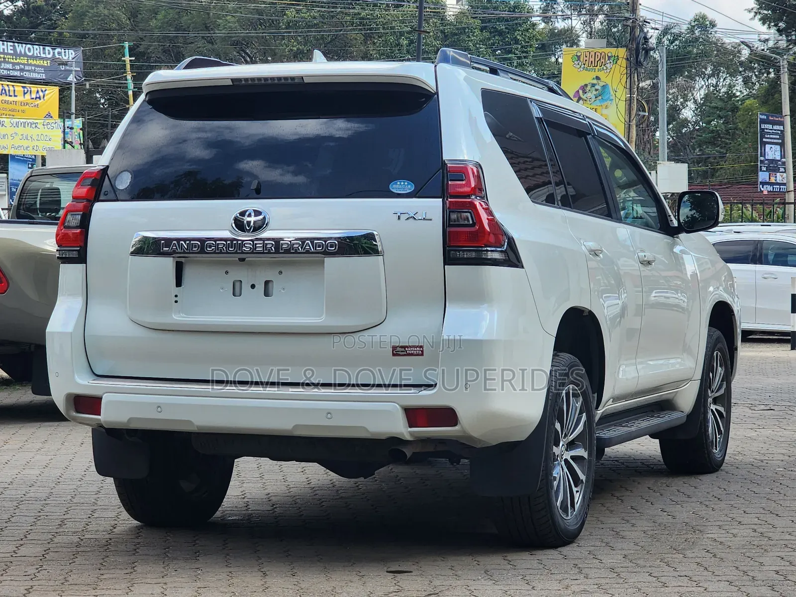 Toyota Land Cruiser Prado 2.7 2019 White