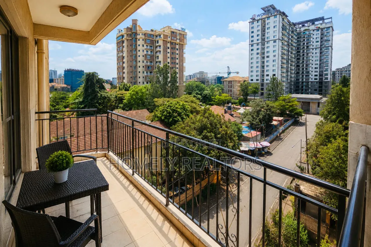 Furnished 3bdrm Apartment in Nairobi, Kilimani, Hurlingham for rent
