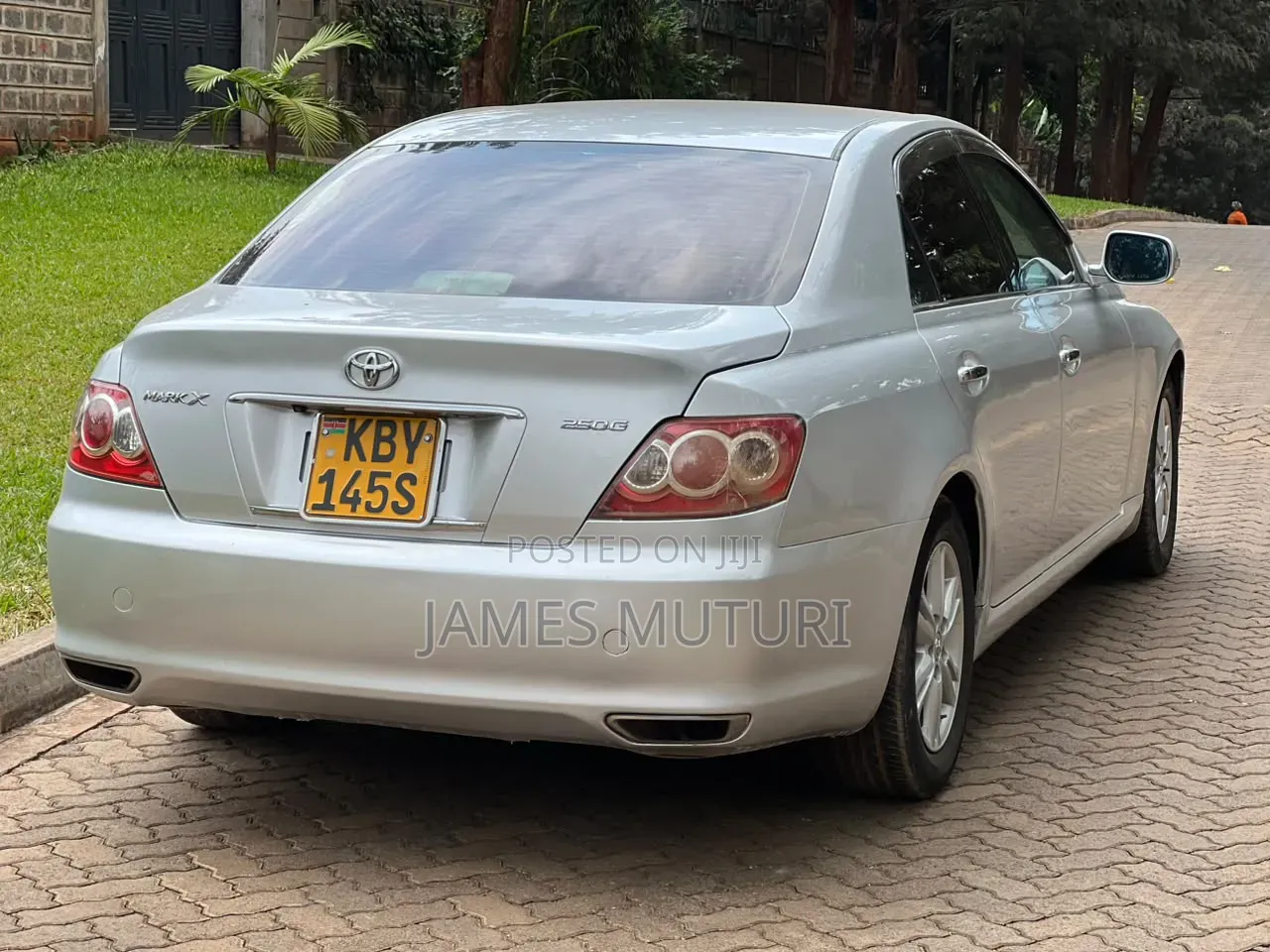 Toyota Mark X 2007 Silver