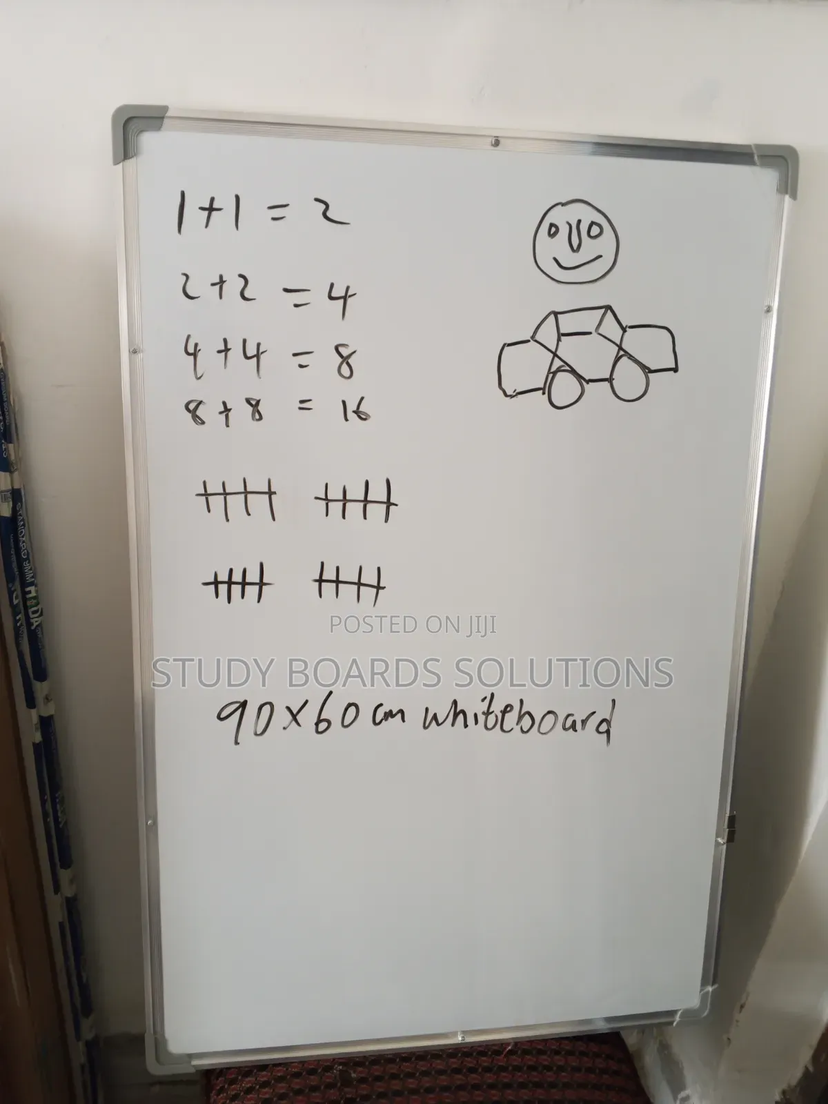 High-Quality 3x2ft Magnetic Whiteboard for Home Schooling