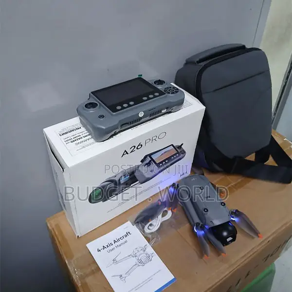 A26 Pro GPS Camera Drone – Long Flight Time High-Definition 1080p Vi