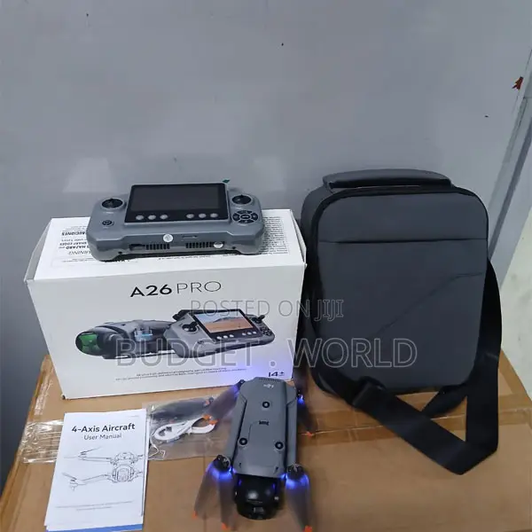 A26 Pro Long-Range Foldable Drone With GPS 1080p Hd Camera