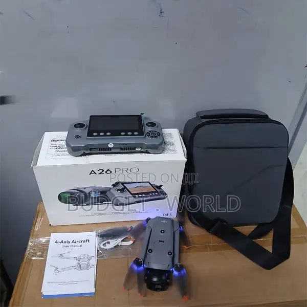 A26 Pro Smart GPS Drone With Long Battery Life 1080p Camera