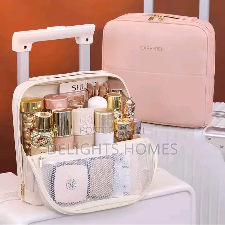 Professional Stand Up Cosmetic Bag_id