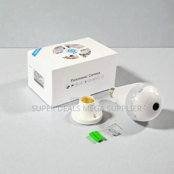 Advanced Smart 360° Panoramic 1080p Full Hd Wifi Bulb Camera