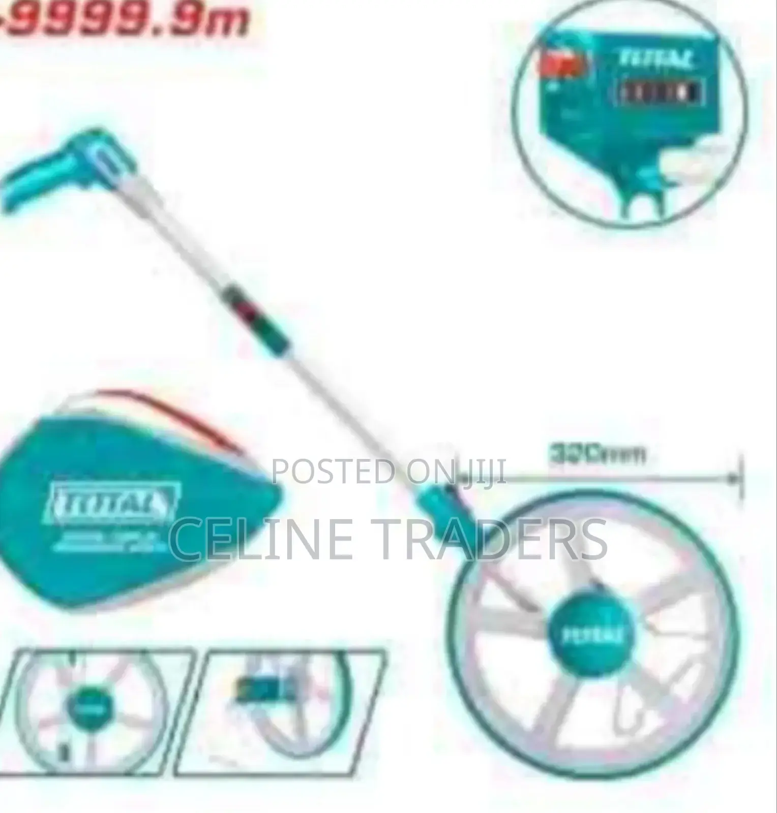 Total 0.9999 9m Measuring Wheel