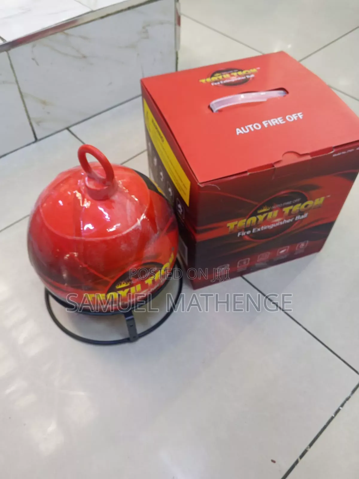 Automatic Fire Extinguisher Ball Fire Safety Ball With Mounting Stand