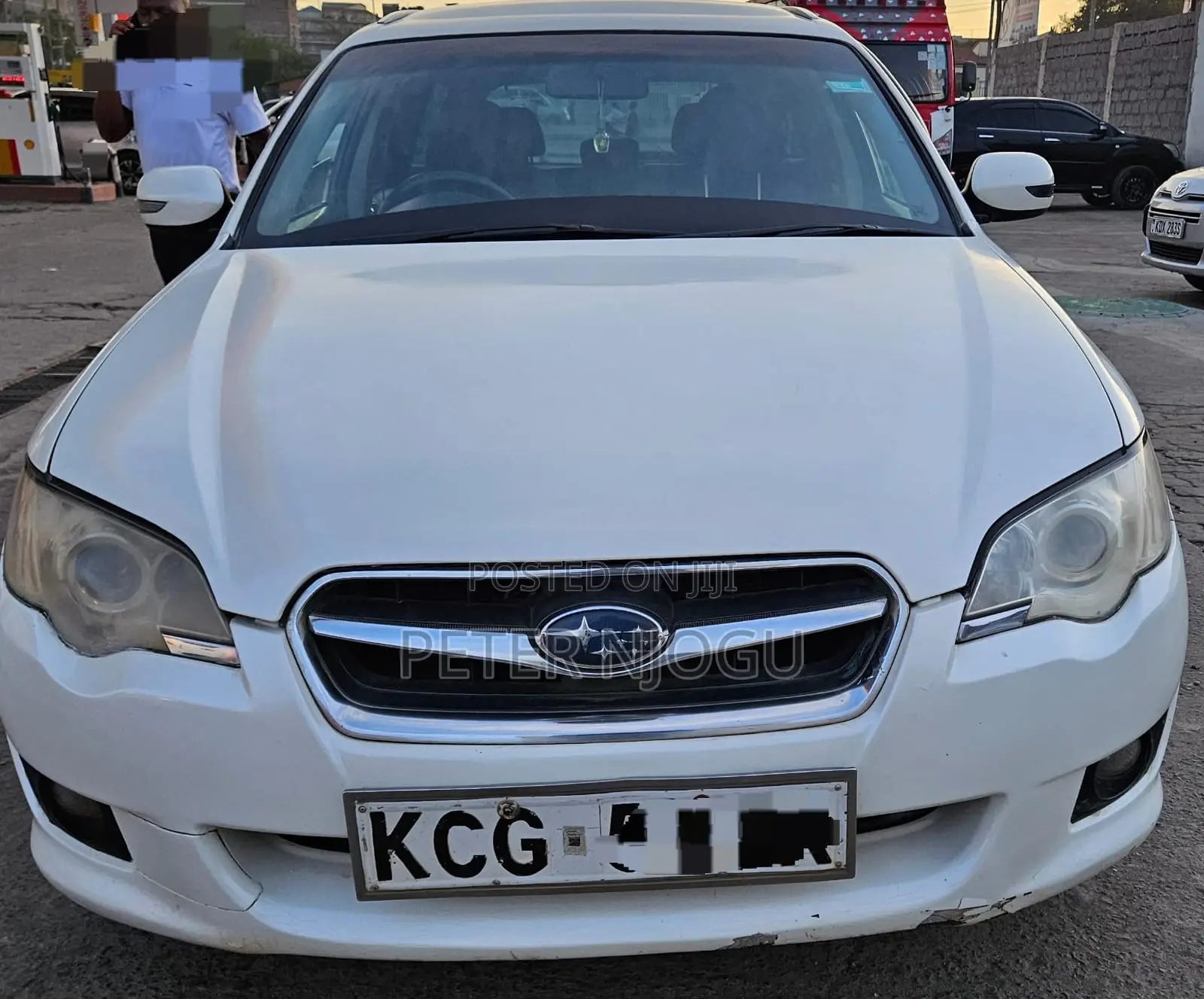Subaru Legacy 2009 White