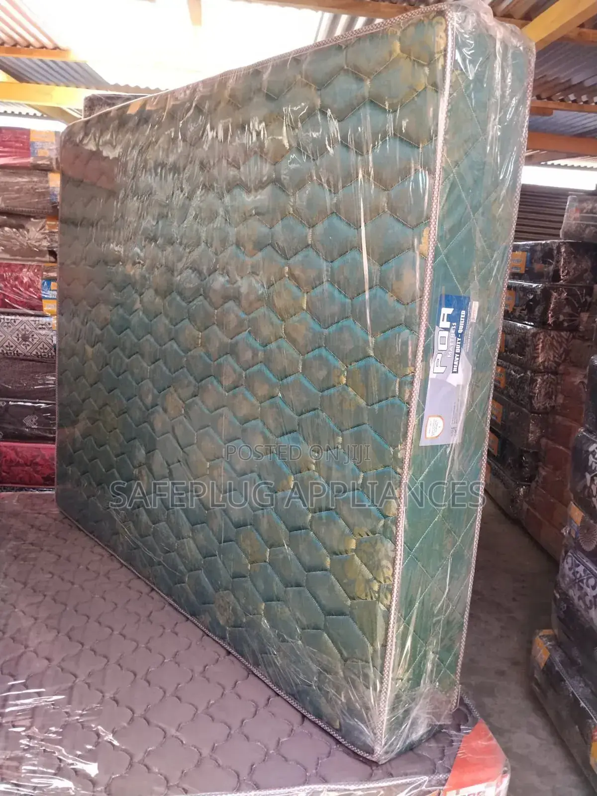 6 By6by 6 Inches Premium Poa Heavy Duty Quilted Mattress
