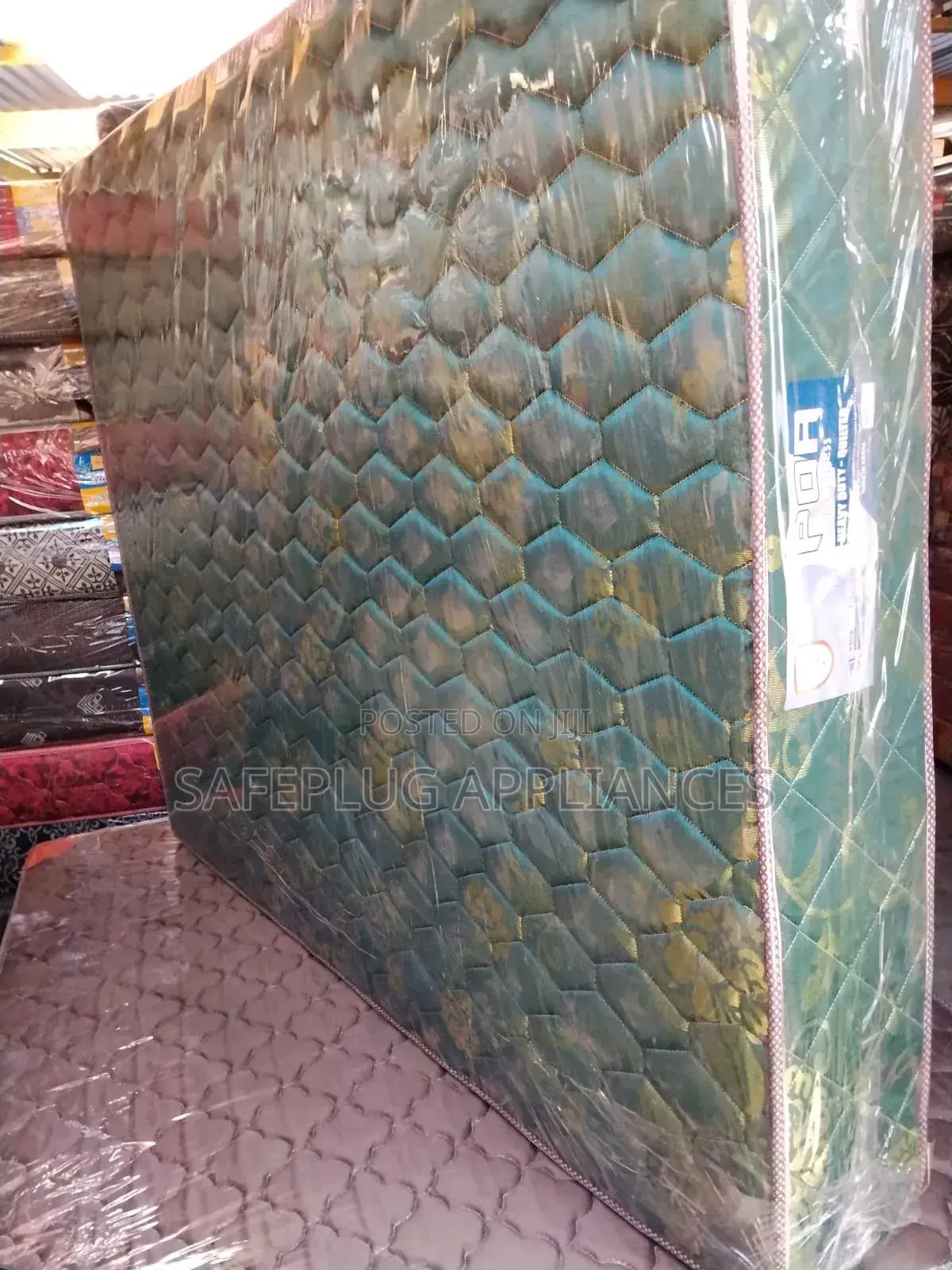 6 By6by 6 Inches Premium Poa Heavy Duty Quilted Mattress