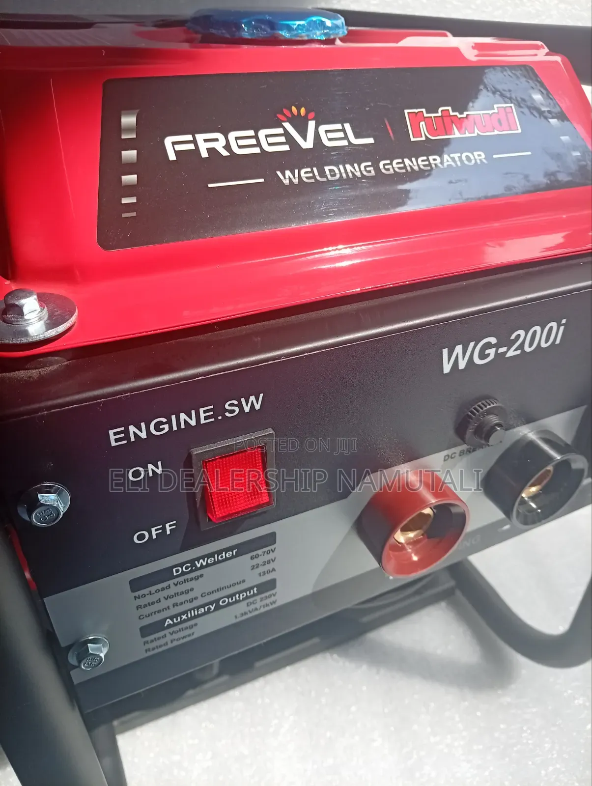 Portable 130a Dc Welding Generator for Construction Fabrication