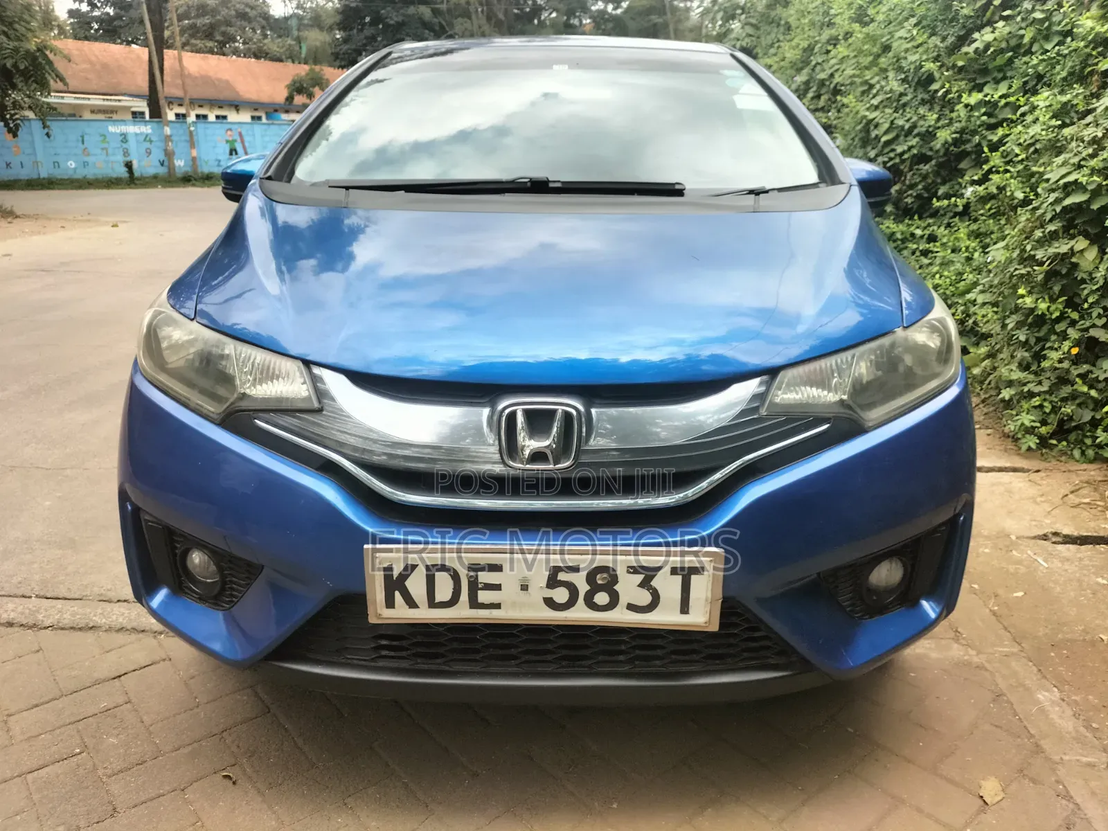 Honda Fit 2014 Blue