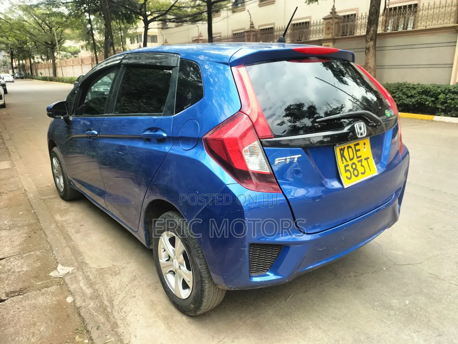 Honda Fit 2014 Blue