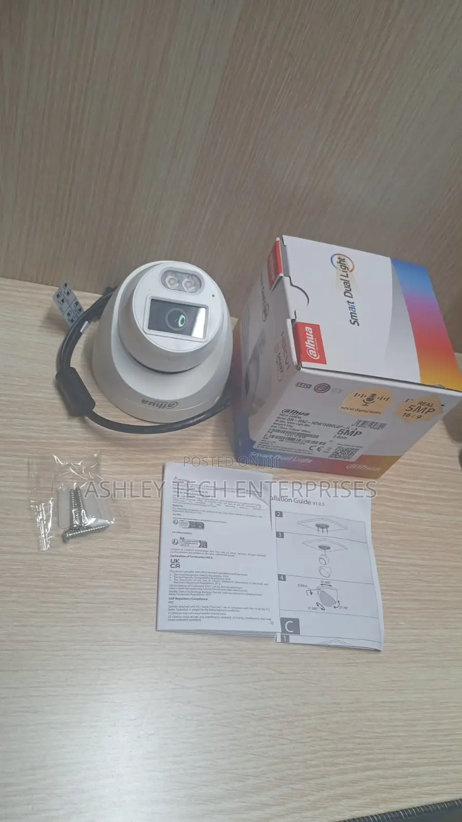 New Dahua Hd Dome Camera 5mp Ultra Clear CCTV Camera