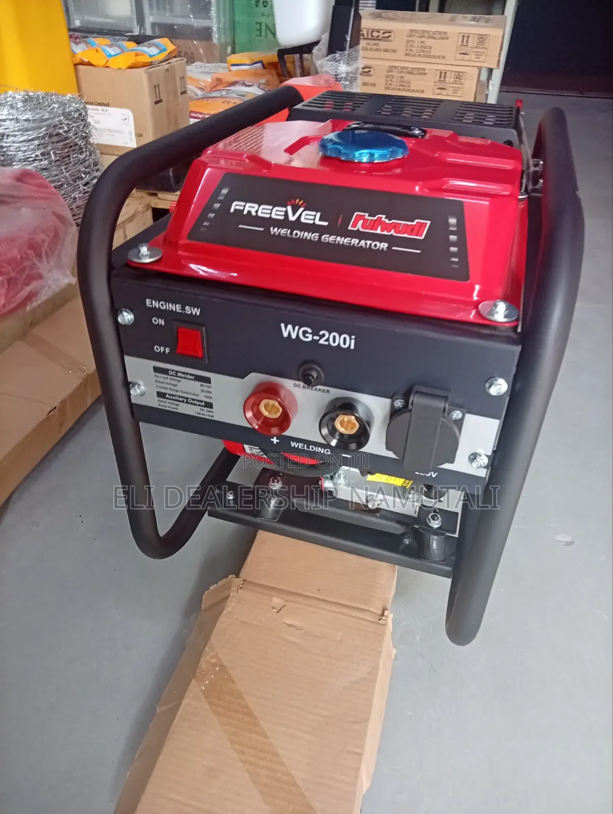 Freevel Wg-200i Engine Welder With Stable Dc Welding Output