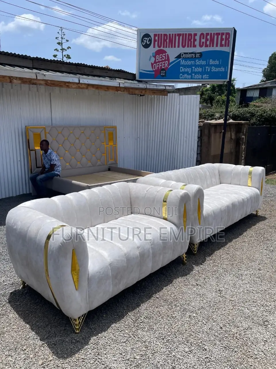 5 Seater 3+2 Sofa Set