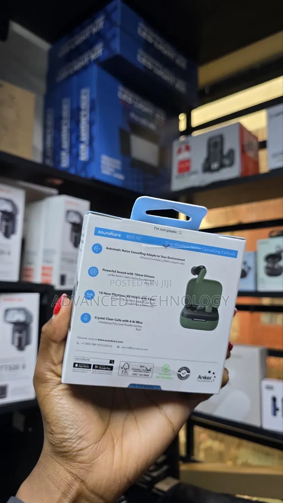 Anker R50i Nc Green Wireless Eabuds