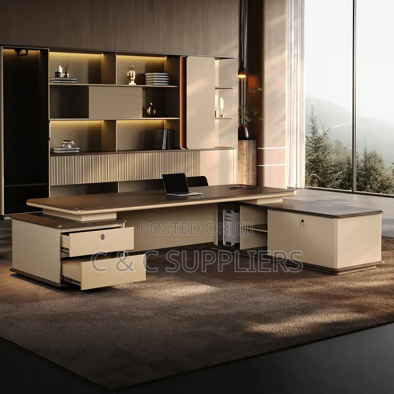 Manager L-Shaped Table-2400mm
