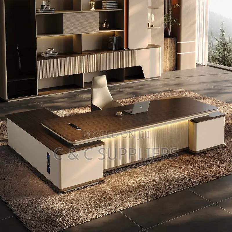 Manager L-Shaped Table-2400mm