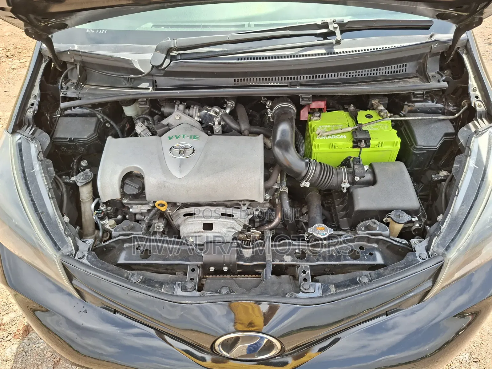 Toyota Vitz 2014 Black