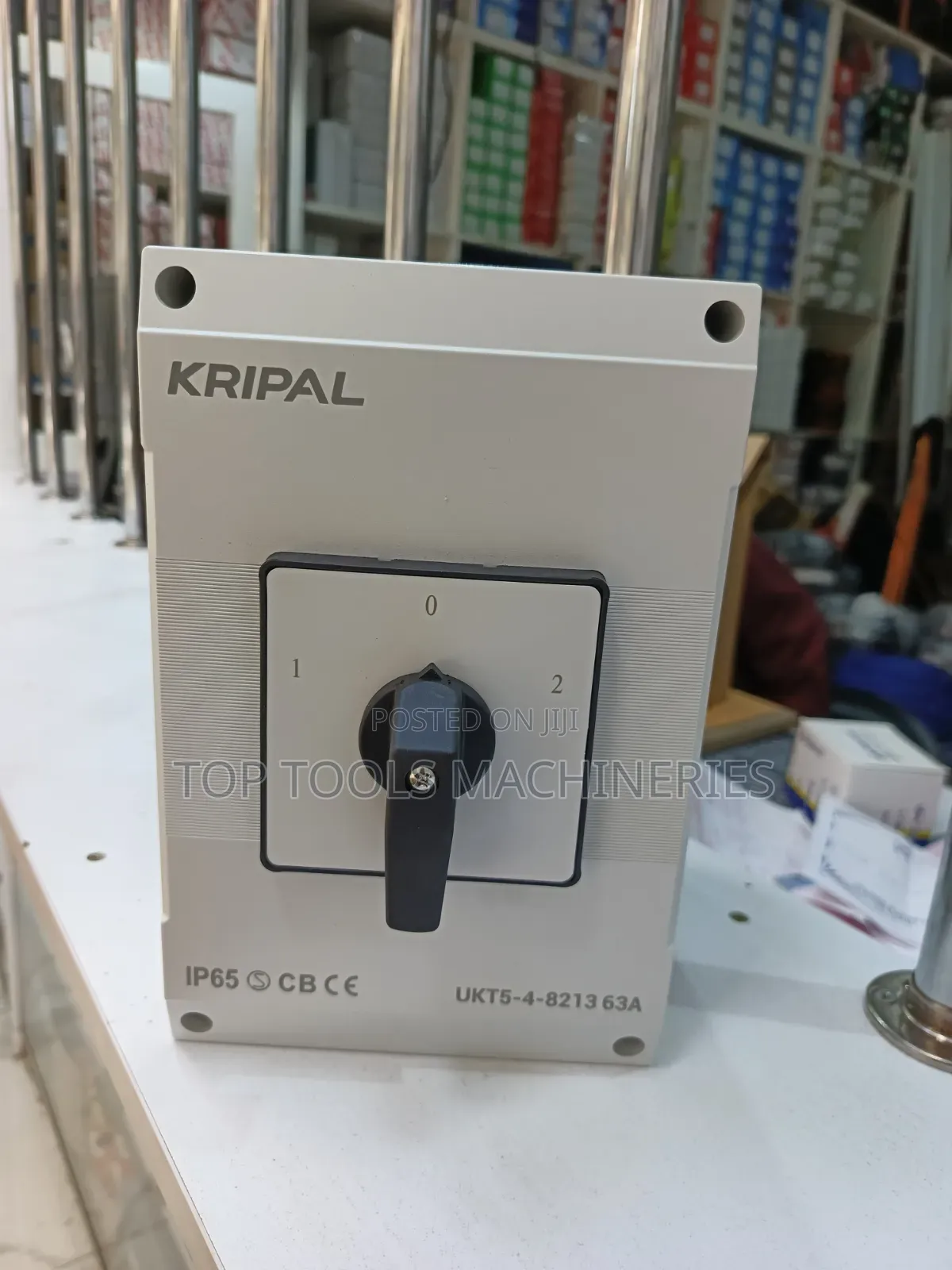 Kripal Manual Changeover Switch 63a Heavy Duty