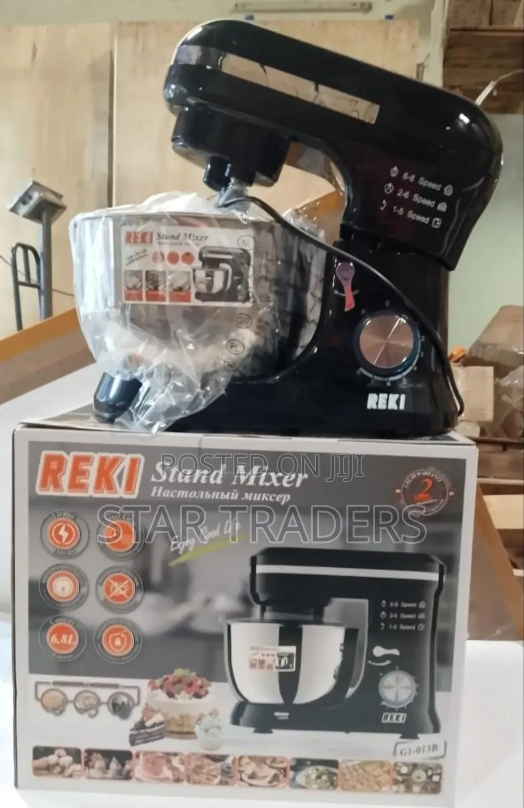 6 Litres Reki Stand Mixer