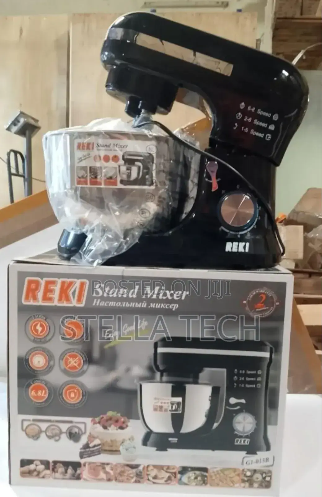 6 Litres Reki Stand Mixer
