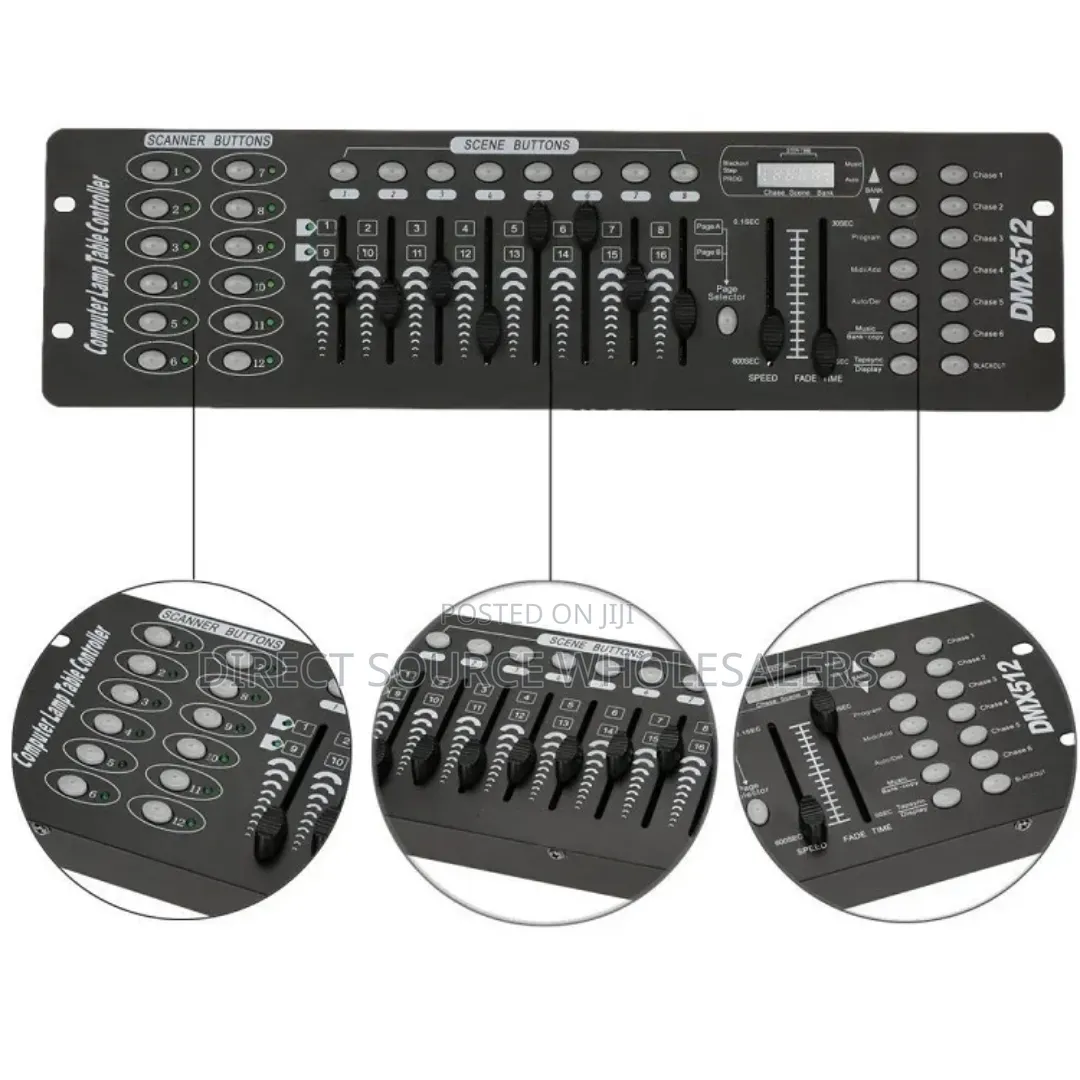 Dmx512 Dj Lighting Control Board