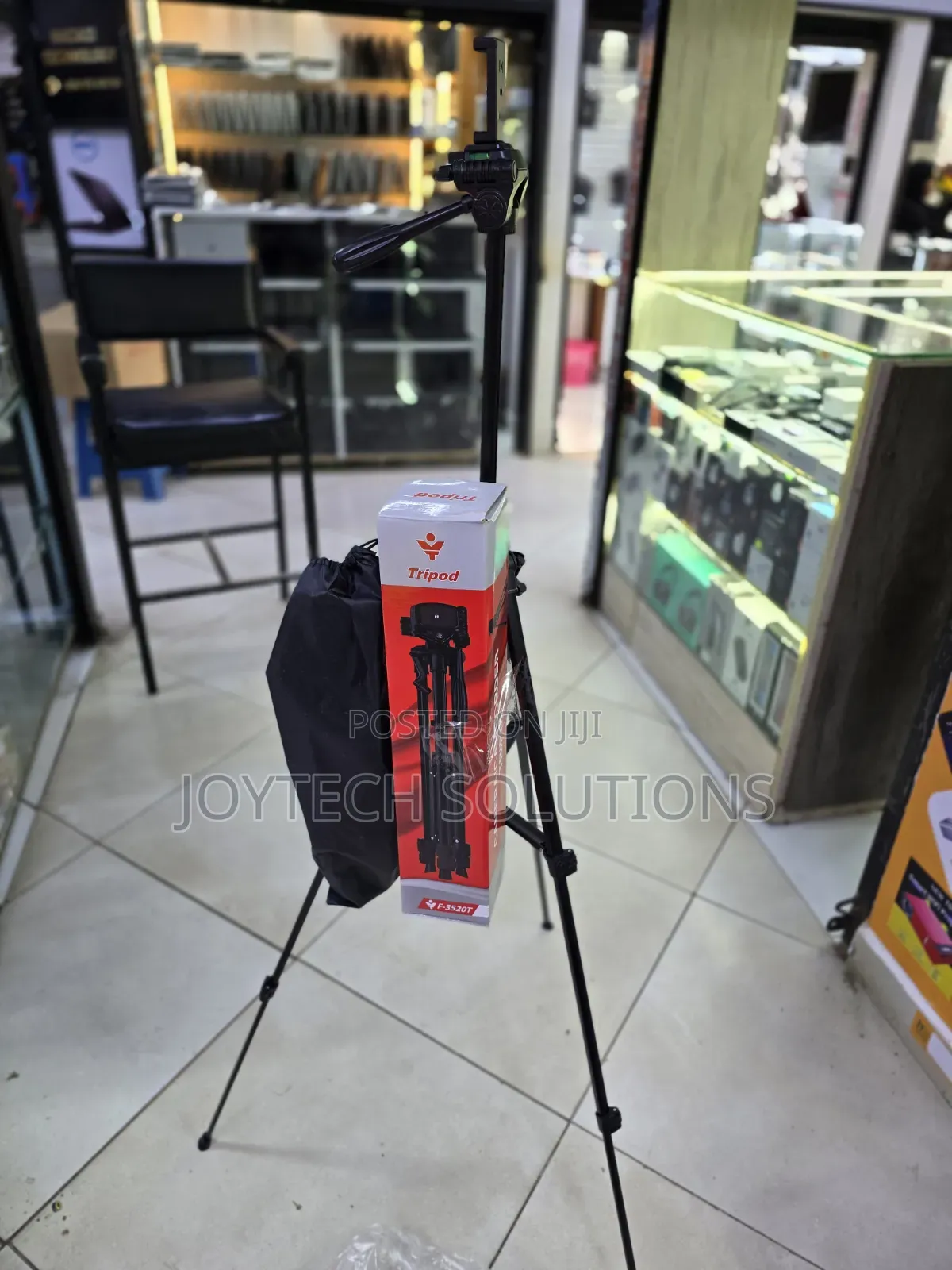 Professional Photography Tripod Stand With Phone Holder Carry Case