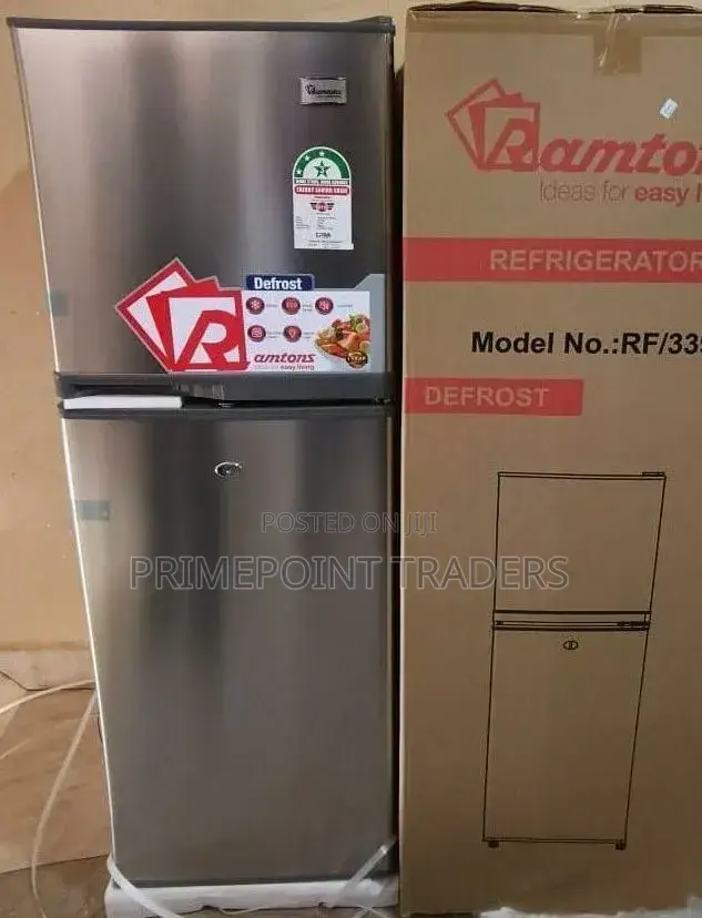 Ramtons Refrigerator 128 Litres,Spacious 138-Litre Storage Capacity