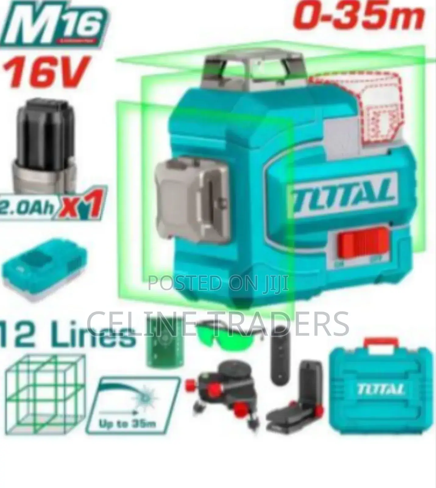 Total 3d Cordless Laser Level