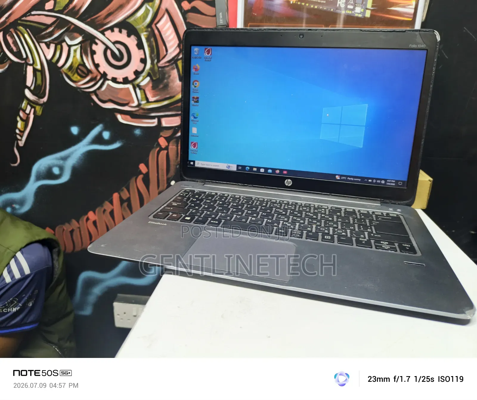 Laptop HP EliteBook Folio 1040 G2 8GB Intel Core i5 SSD 128GB