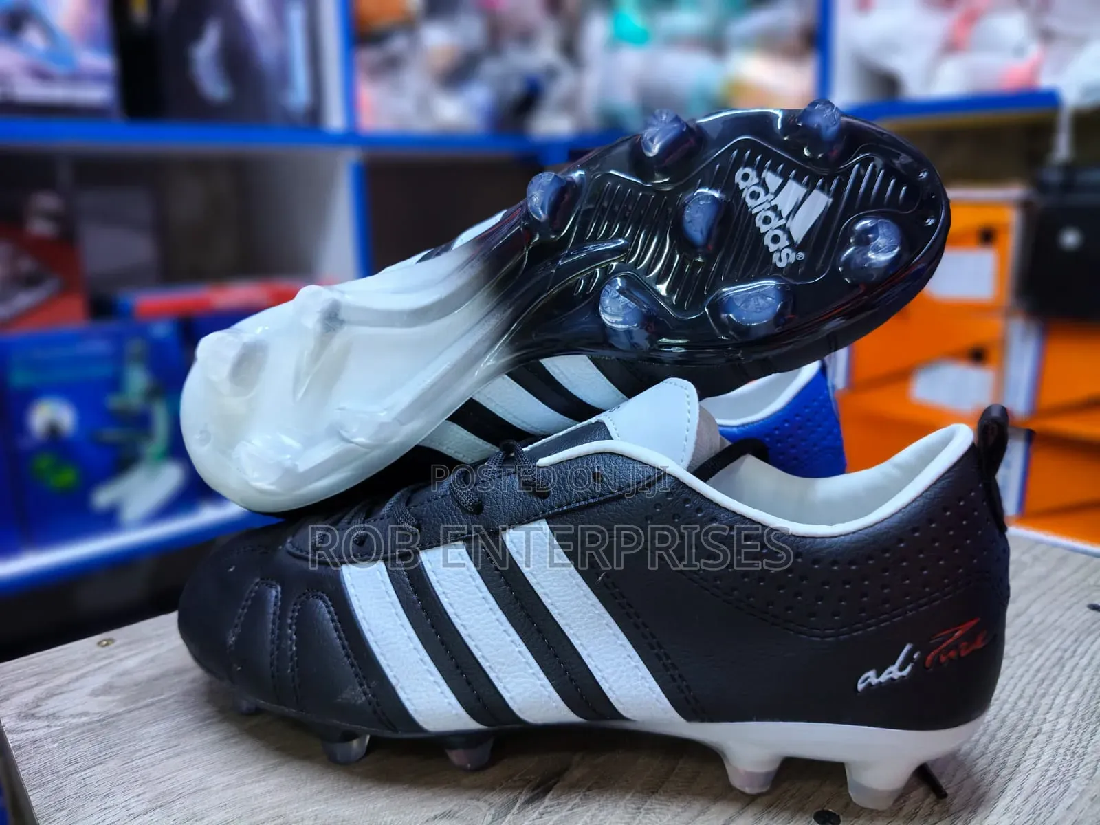 Quality Leather Football Boots